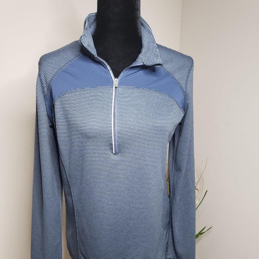 Xersion Blue Half Zip Pullover, Size: Medium